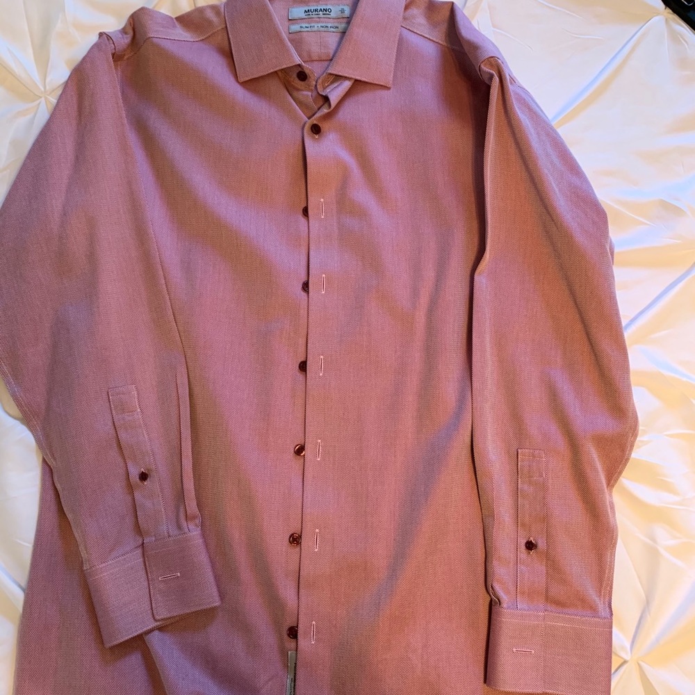 Murano slim fit dress shirt